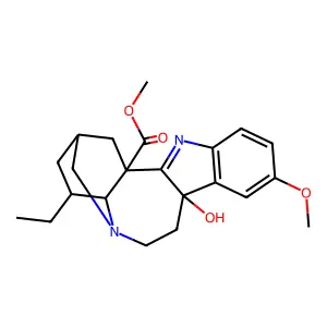 9H-Voacangine, 9-hydroxy- structure