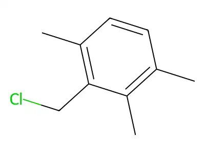 Chloromethylpseudocumene structure