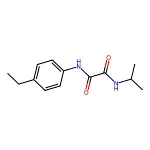 N-(4-ethylphenyl)-N'-(propan-2-yl)ethanediamide structure