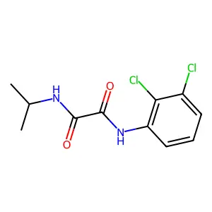 N-(2,3-dichlorophenyl)-N'-propan-2-yloxamide structure