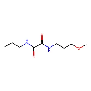 N-(3-methoxypropyl)-N'-propylethanediamide structure