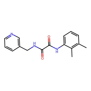N'-(2,3-dimethylphenyl)-N-(pyridin-3-ylmethyl)oxamide structure