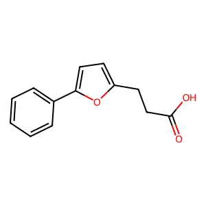 3-(5-Phenylfuran-2-yl)propanoic acid structure