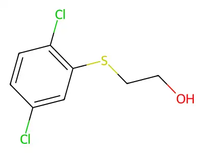 2,5-Dichlorophenylthioethanol structure