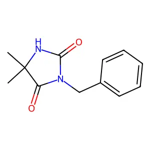 Hydantoin, 3-benzyl-5,5-dimethyl- structure