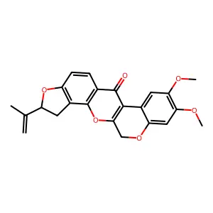 Dehydrorotenone structure