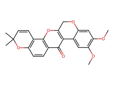 Dehydrodeguelin structure