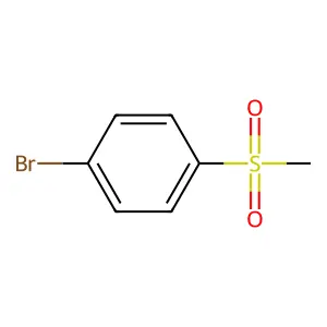 1-Bromo-4-(methylsulphonyl)benzene structure