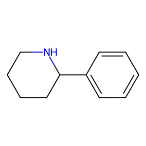 2-Phenylpiperidine structure