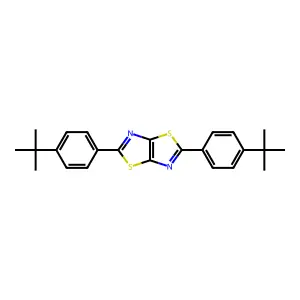 2,5-Bis[4-(tert-butyl)phenyl]-1,3-thiazolo[5,4-d]1,3-thiazole structure