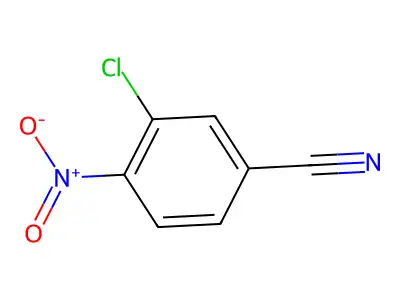 2-Chloro-4-nitrobenzonitrile structure