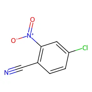 4-氯-2-硝基苯甲腈 structure