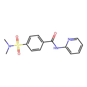 4-(dimethylsulfamoyl)-N-(pyridin-2-yl)benzamide structure