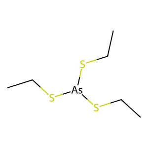 Tris(ethylthio)arsine structure