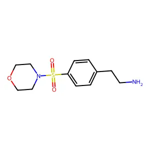 2-[4-(Morpholin-4-ylsulfonyl)phenyl]ethanamine structure