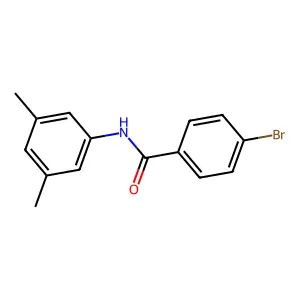 4-bromo-N-(3,5-dimethylphenyl)benzamide structure