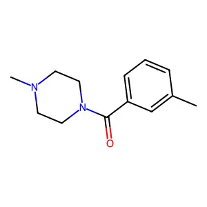 1-Methyl-4-(3-methylbenzoyl)piperazine structure