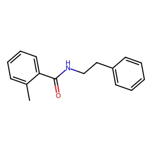 2-甲基-N-(2-苯乙基)苯甲酰胺 structure