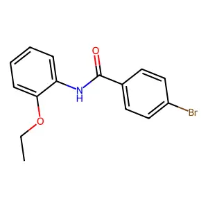 4-溴-N-(2-乙氧基苯基)苯甲酰胺 structure