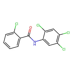 2-Chloro-N-(2,4,5-trichlorophenyl)benzamide structure