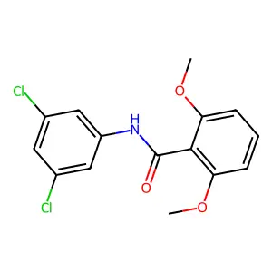 N-(3,5-dichlorophenyl)-2,6-dimethoxybenzamide structure