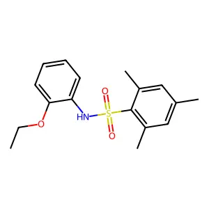 N-(2-ethoxyphenyl)-2,4,6-trimethylbenzenesulfonamide structure