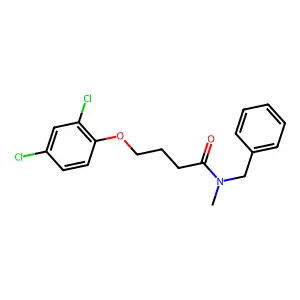 N-Benzyl-4-(2,4-dichlorophenoxy)-N-methylbutanamide structure