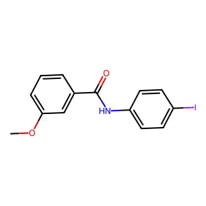 N-(4-iodophenyl)-3-methoxybenzamide structure