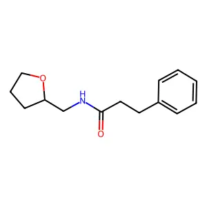 N-四氢糠基-3-苯基丙酰胺 structure