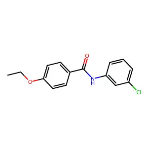 N-(3-chlorophenyl)-4-ethoxybenzamide structure