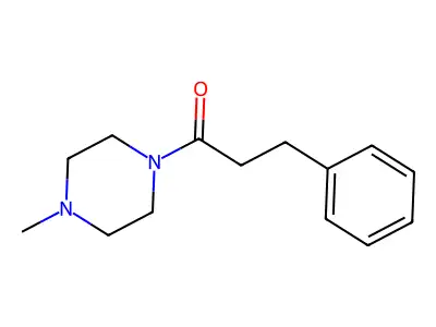 1-(4-Methylpiperazin-1-yl)-3-phenylpropan-1-one structure