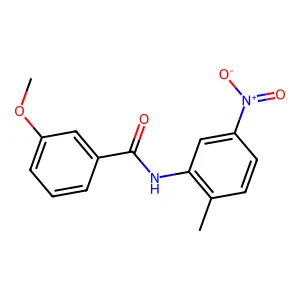 3-methoxy-N-(2-methyl-5-nitrophenyl)benzamide structure