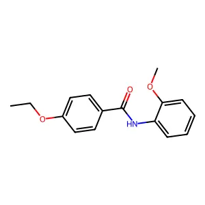 4-ethoxy-N-(2-methoxyphenyl)benzamide structure