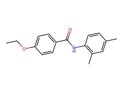N-(2,4-dimethylphenyl)-4-ethoxybenzamide structure