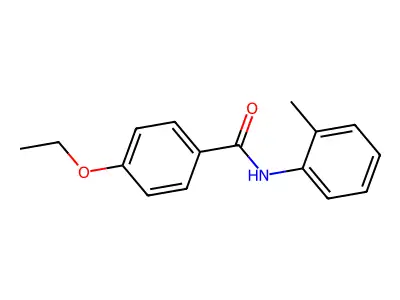 4-ethoxy-N-(2-methylphenyl)benzamide structure