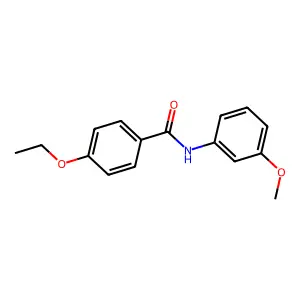 4-ethoxy-N-(3-methoxyphenyl)benzamide structure