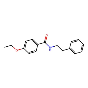 4-ethoxy-N-(2-phenylethyl)benzamide structure