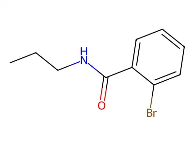 2-bromo-N-propylbenzamide structure