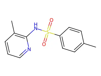 2-(Tosylamino)-3-methylpyridine structure