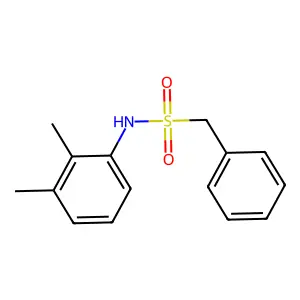 N-(2,3-dimethylphenyl)-1-phenylmethanesulfonamide structure