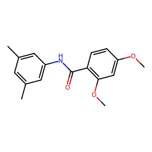 N-(3,5-dimethylphenyl)-2,4-dimethoxybenzamide structure