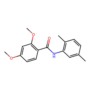 N-(2,5-dimethylphenyl)-2,4-dimethoxybenzamide structure