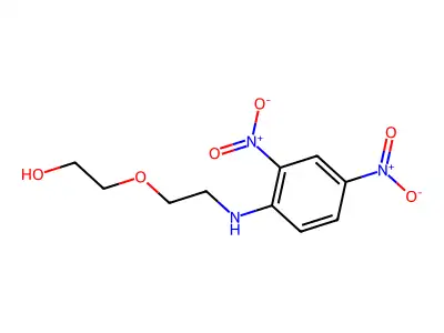 Dnp-peg2-OH structure