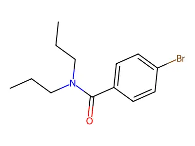 4-bromo-N,N-dipropylbenzamide structure