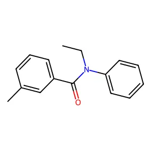 N-乙基-3-甲基-N-苯基苯甲酰胺 structure