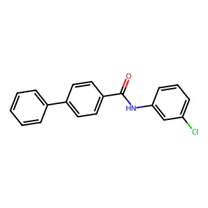 N-(3-氯苯基)-4-苯基苯甲酰胺 structure