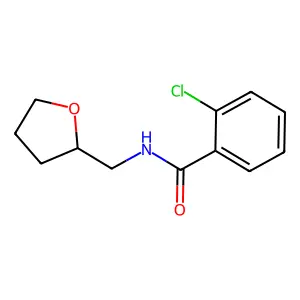 Benzamide, N-tetrahydrofurfuryl-2-chloro- structure