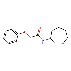 N-cycloheptyl-2-phenoxyacetamide structure