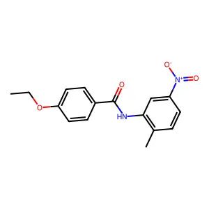 4-ethoxy-N-(2-methyl-5-nitrophenyl)benzamide structure
