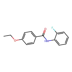 4-ethoxy-N-(2-fluorophenyl)benzamide structure